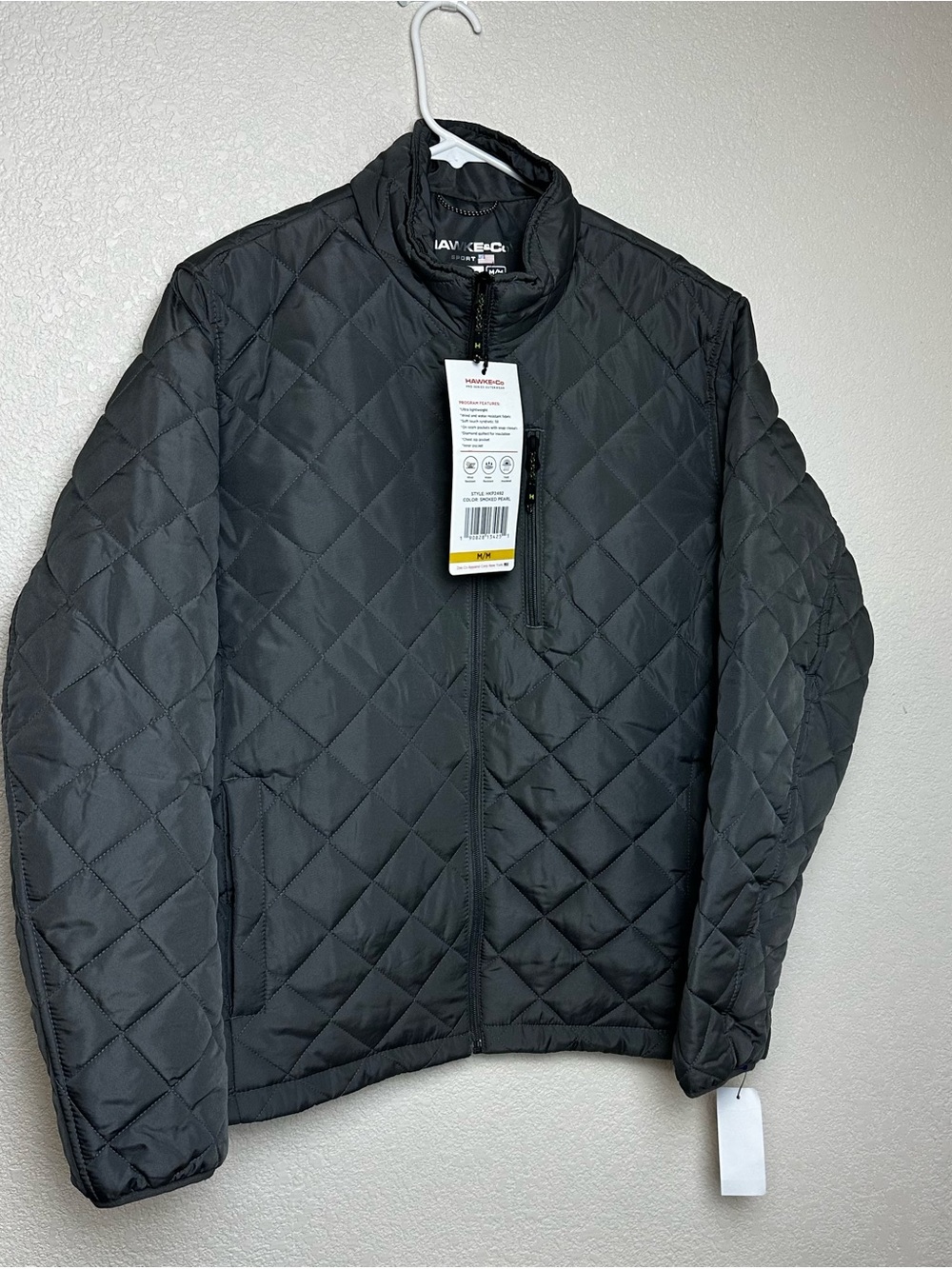 Hawke & Co Black Quilted Puffer Jacket
